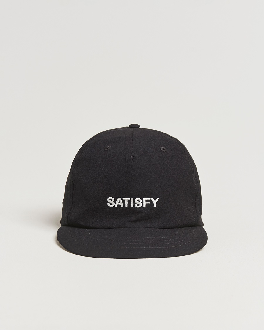 Herren | Satisfy | Satisfy | PeaceShell 5-Panel Cap Black