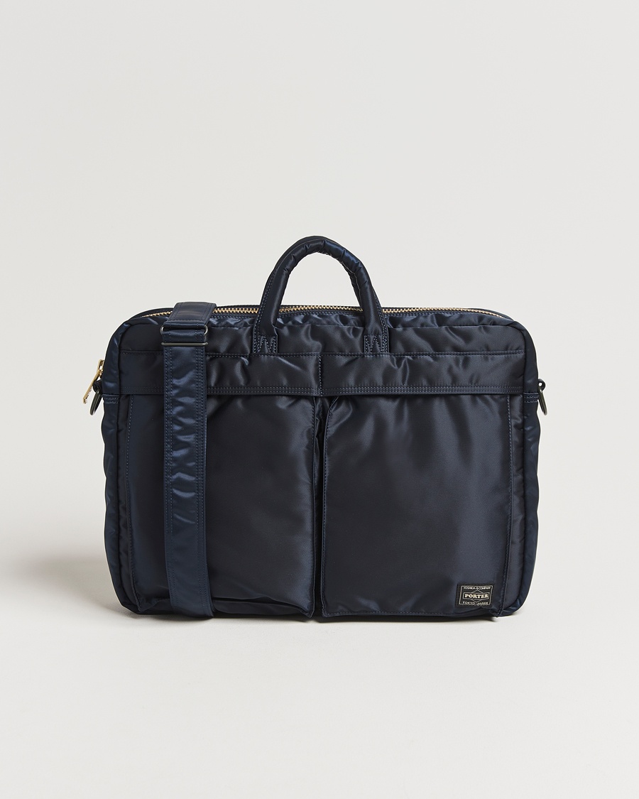 Porter-Yoshida & Co.Tanker 2Way Document BagNavy – Blau