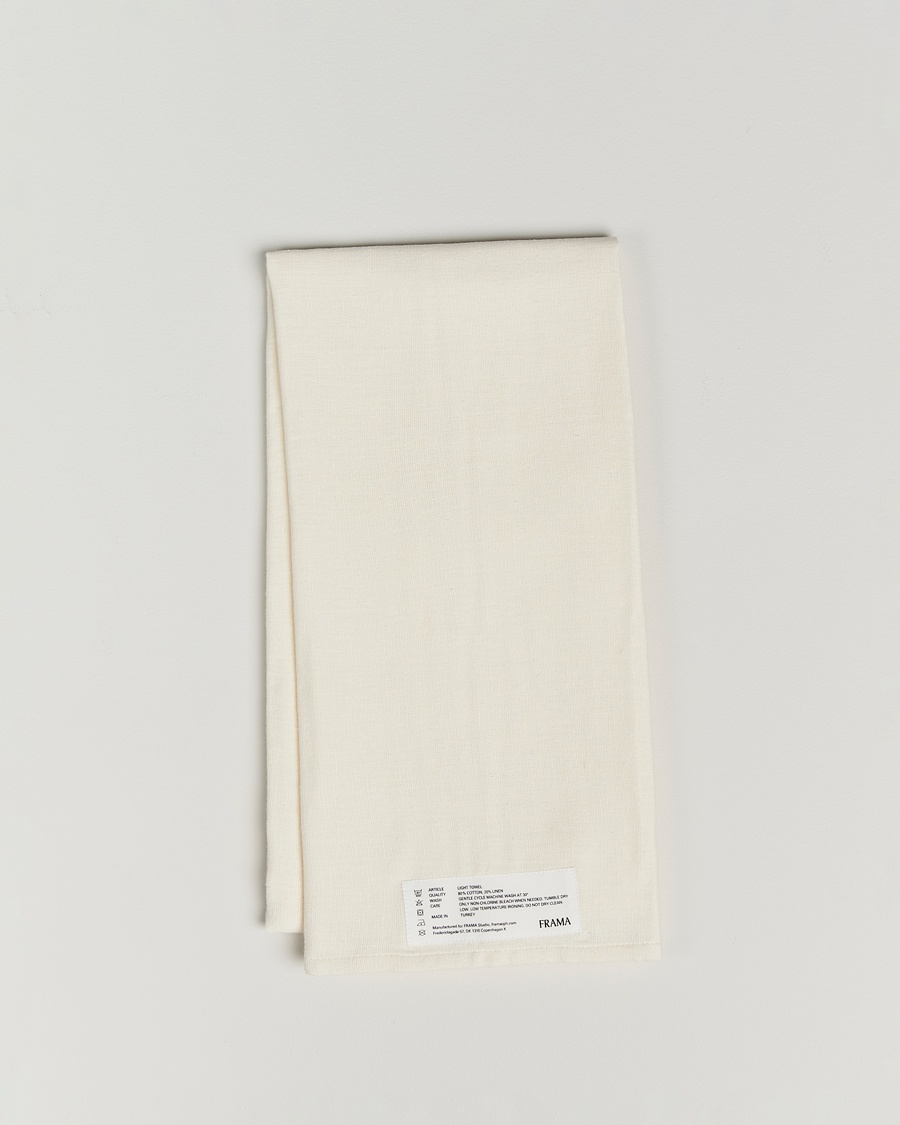 Herren | | Frama | Light Bath Towel 70X140cm Bone White
