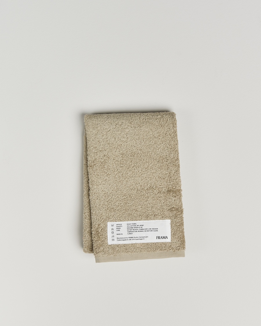 Frama Heavy Hand Towel 50x80cm Sage Green – Grün