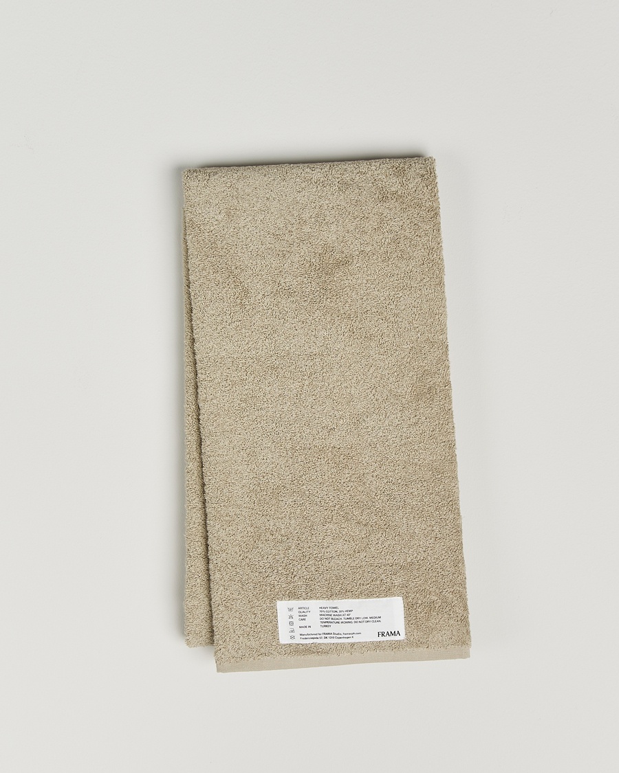 Frama Heavy Bath Towel 70x140cm Sage Green – Grün