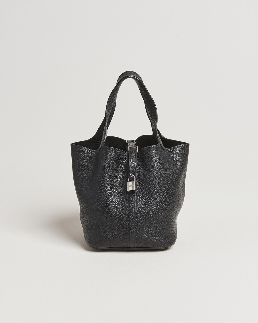 Herren | | Hermès Pre-Owned | Picotin Lock 22 Taurillon Clemence Leather Black