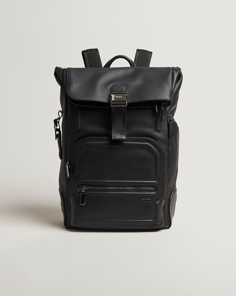 TUMI Harrison Osborn Roll Top Backpack Black – Schwarz