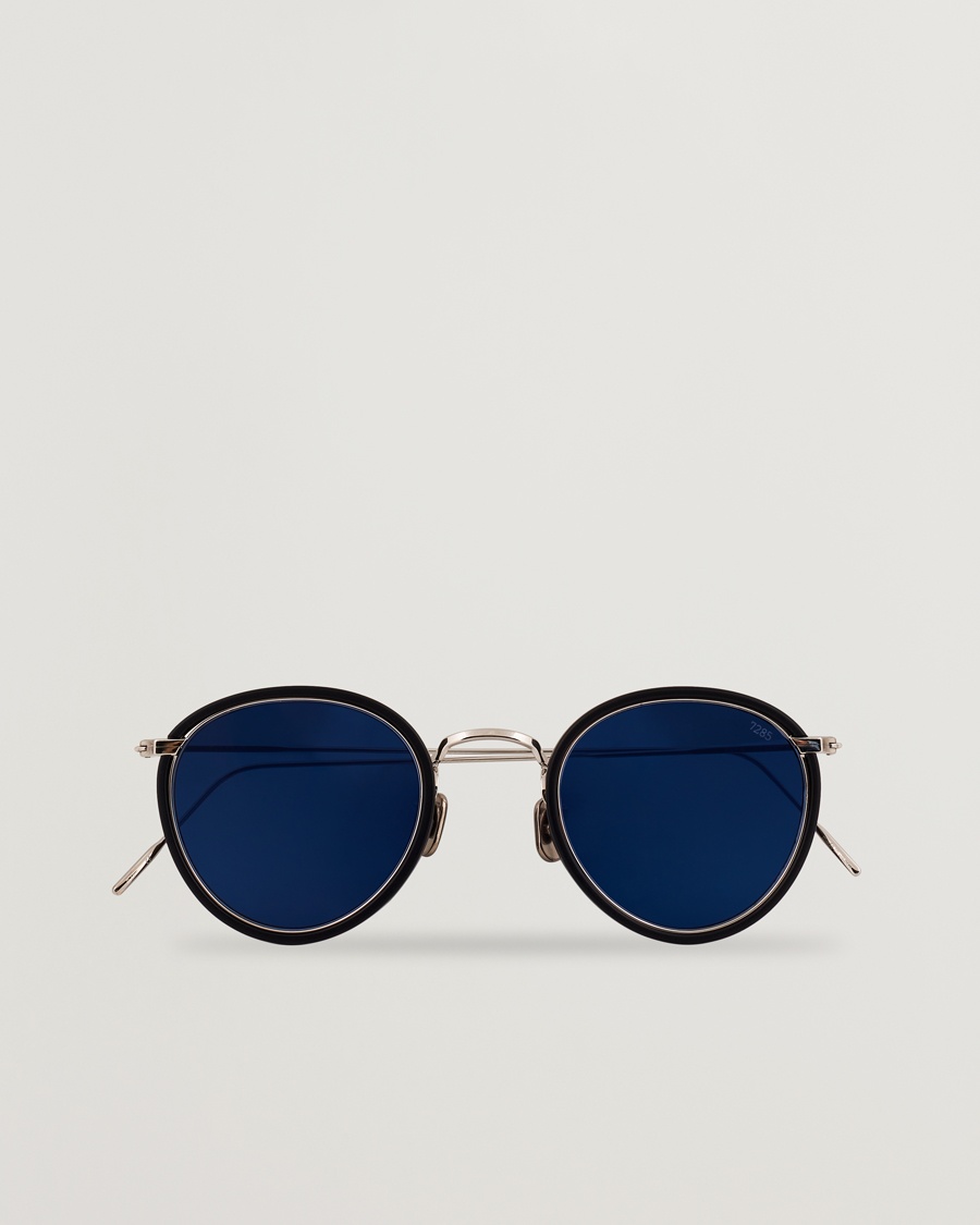 EYEVAN 7285 717E Sunglasses Matte Black/Blue – Schwarz