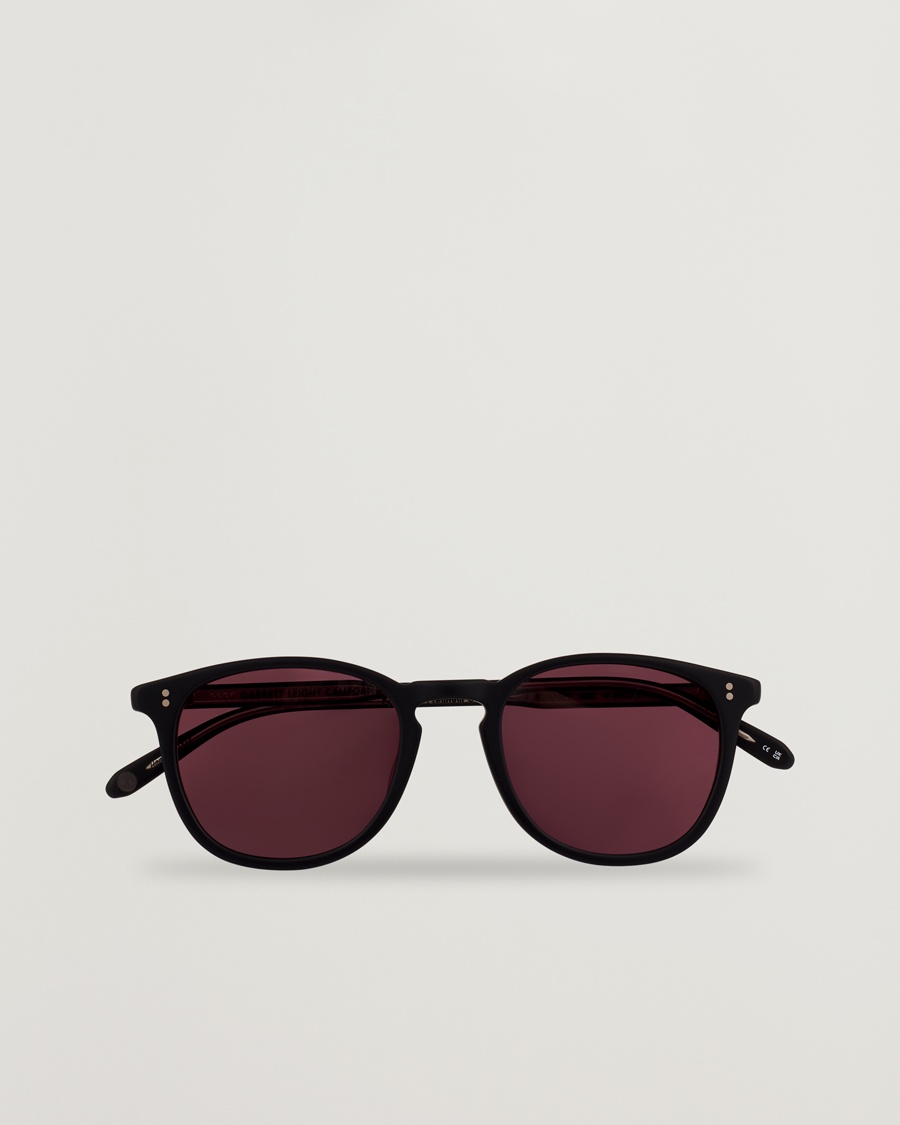 Herren | Gebogene Sonnenbrillen | Garrett Leight | Kinney 49 Sunglasses Black