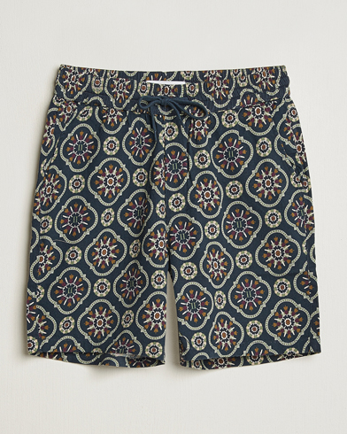 Herren | Kleidung | LES DEUX | Otto AOP Tapestry Shorts Dark Navy