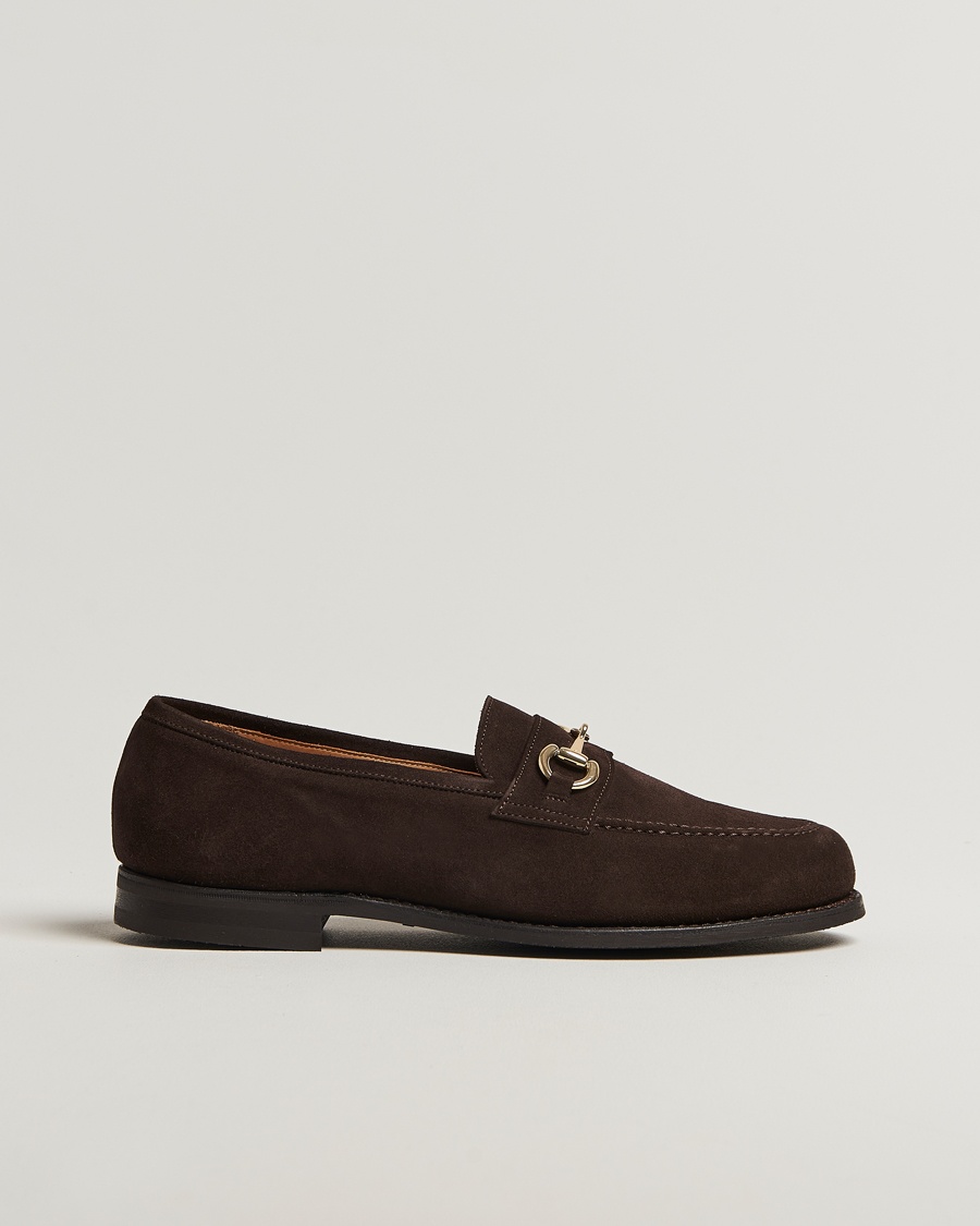 Myrqvist Karlberg Loafer Dark Brown Suede – Braun