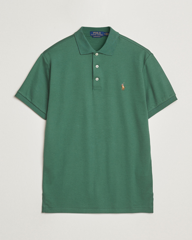Herren | Kleidung | Polo Ralph Lauren | Luxury Pima Cotton Polo Washed Forest