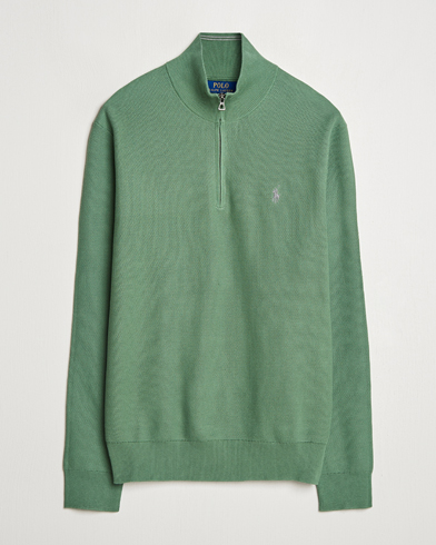 Herren | Business & Beyond - Casual | Polo Ralph Lauren | Half Zip Cotton Pullover Fatigue