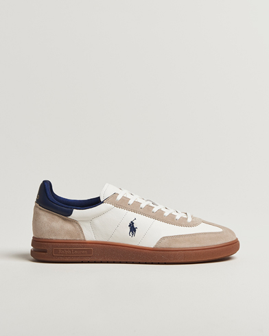 Herren | Business & Beyond - Casual | Polo Ralph Lauren | Bedford Sneakers Milkshake/Navy