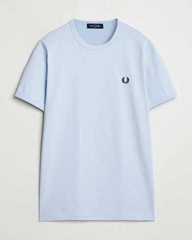 Herren | | Fred Perry | Ringer T-Shirt Light Smoke