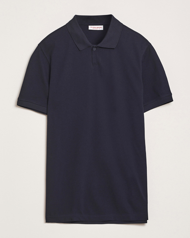 Orlebar Brown Bruno Organic Cotton Pique Night Iris – Blau