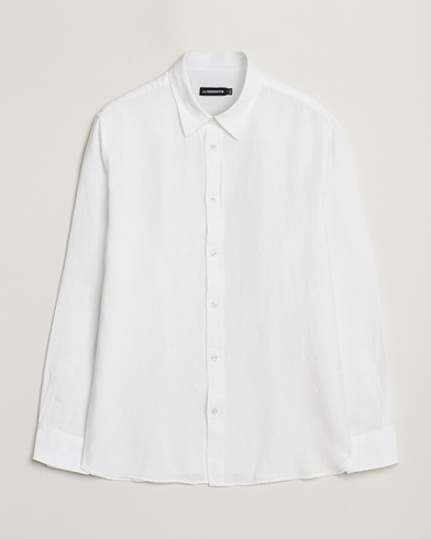 Herren | Kleidung | J.Lindeberg | Linen Melange Shirt White