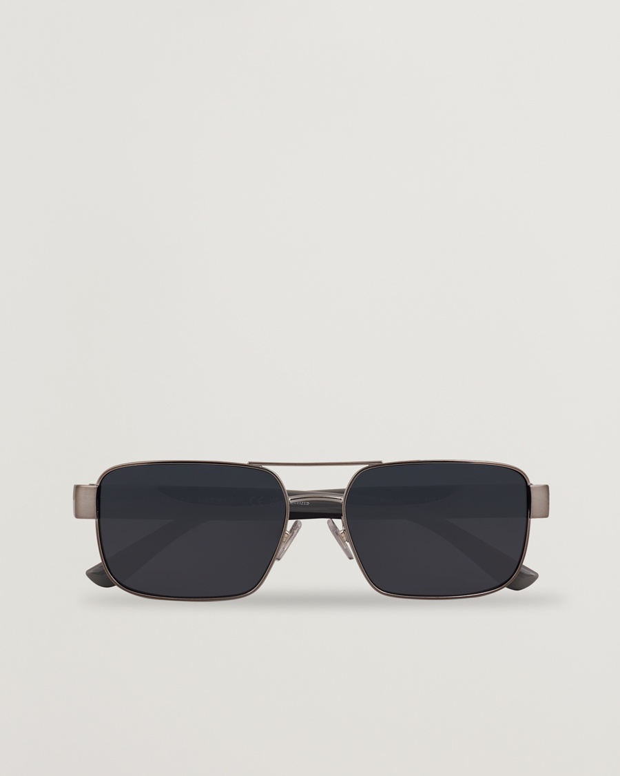 Herren | Eckige Sonnenbrillen | Polo Ralph Lauren | 0PH3161 Polarized Sunglasses Brushed Gunmetal