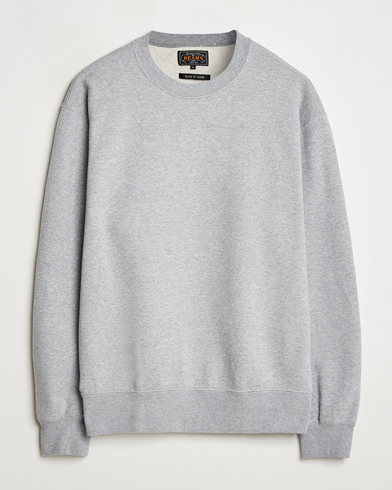 BEAMS PLUS Made In Japan Cotton Sweatshirt Grey – Grau