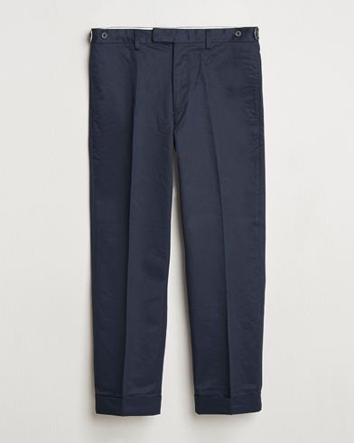 Herren | Treue-Rabatt für Stammkunden | BEAMS PLUS | Cotton Twill Ivy Trousers Navy