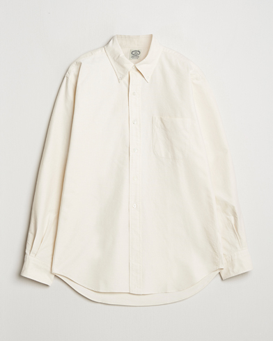 Herren | | Kamakura Shirts | Vintage Ivy Oxford Button Down Shirt Beige