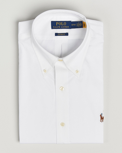 Polo Ralph Lauren Custom Fit Oxford Dress Shirt White – Weiß