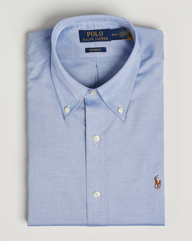 Herren | Neue Produktbilder | Polo Ralph Lauren | Custom Fit Oxford Dress Shirt True Blue
