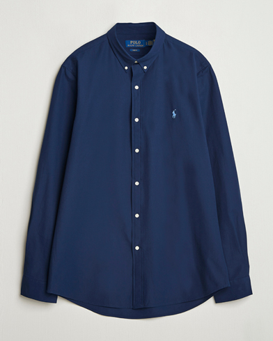 Herren | Neue Produktbilder | Polo Ralph Lauren | Slim Fit Poplin Shirt Newport Navy