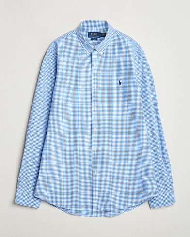 Polo Ralph Lauren Slim Fit Poplin Shirt Blue/Check – Blau
