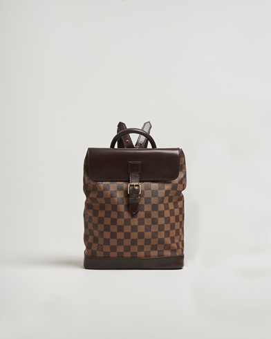 Herren | Pre-Owned & Vintage Bags | Louis Vuitton Pre-Owned | Soho Backpack Damier Ebene