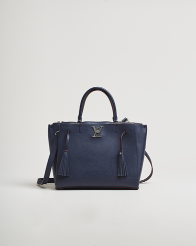 Herren | | Louis Vuitton Pre-Owned | LockMeTo Handbag Calfskin Navy