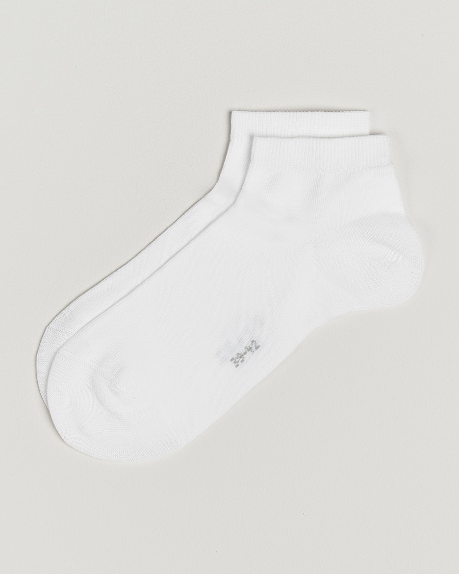 Falke Happy 2-Pack Cotton Sneaker Socks White – Weiß