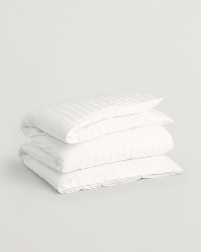 Herren | | GANT | Sateen Striped Duvet White