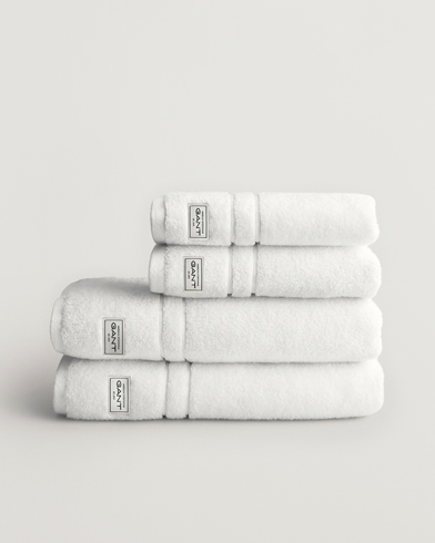 Herren | Alte Produktbilder | GANT | 4-Pack Premium Towel White