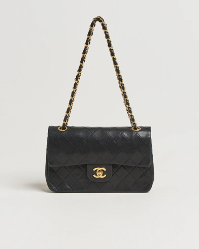 Herren | | Chanel Pre-Owned | Classic Double Flap Small Lambskin Black