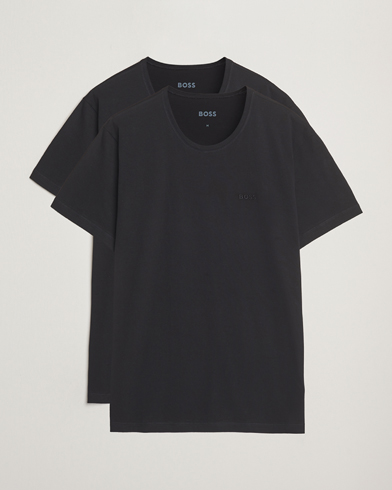 Herren | BOSS | BOSS BLACK | 2-Pack Relaxed Fit Crew Neck T-Shirt Black