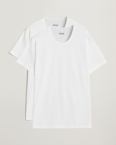 Herren | BOSS | BOSS BLACK | 2-Pack Relaxed Fit Crew Neck T-Shirt White