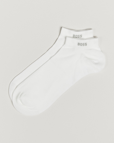 BOSS BLACK 2-Pack Sneaker Socks White – Weiß