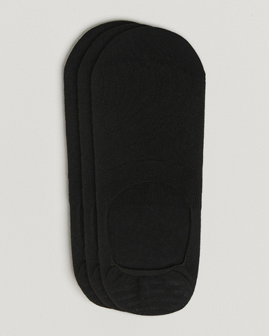 BOSS BLACK 3-Pack Invisible Socks Black – Schwarz