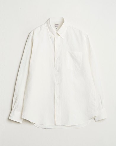 Herren | Neue Produktbilder | Kamakura Shirts | Linen Ametora Shirt White