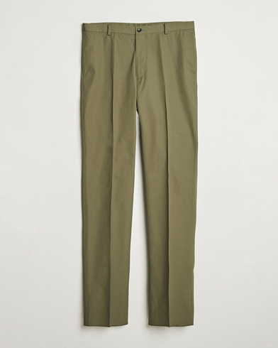 Herren | | Kamakura Shirts | Cotton Ivy Trousers Olive