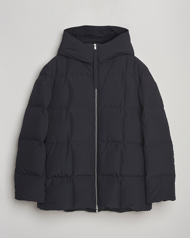 Jil Sander Water Repellent Down Parka Black – Schwarz