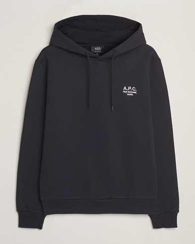 Herren | Neue Produktbilder | A.P.C. | Rue Madame Hoodie Black/White