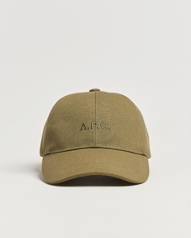Herren | Business & Beyond - Casual | A.P.C. | Charlie Baseball Cap Khaki Green
