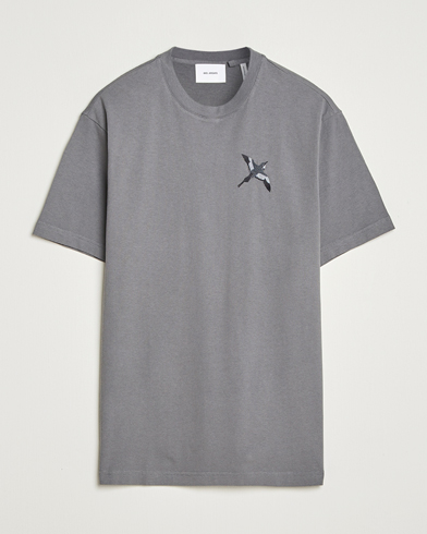 Axel Arigato Micro Bee Bird T-Shirt Steel Grey – Grau