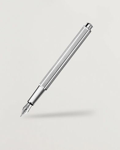 Caran d'Ache Caran d' Ache Ecridor Retro Fountain Pen Platinum Coated – Silber