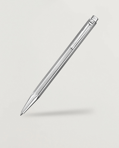 Caran d'Ache Caran d' Ache Ecridor Retro Ballpoint Pen Platinum Coated – Silber