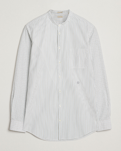 Massimo Alba Noto Guru Collar Shirt White/Green – Grün