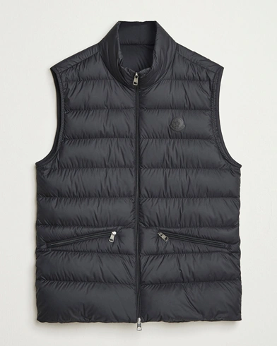 Moncler Treompan Down Vest Black – Schwarz