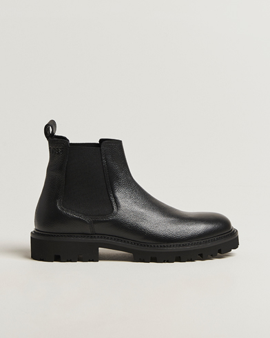 BOSS BLACK Julyo Leather Chelsea Boot Black – Schwarz