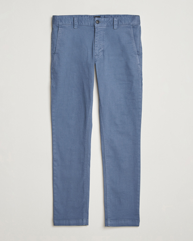 BOSS ORANGE Cotton Chino Open Blue – Blau