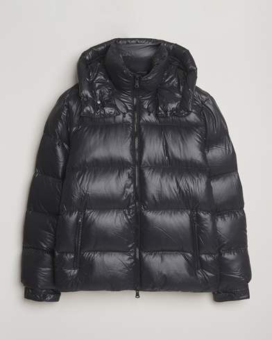 J.Lindeberg Creek Down Hooded Jacket Black – Schwarz