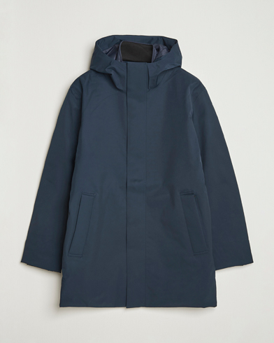 NN07 Blake Hooded Jacket Navy Blue – Blau