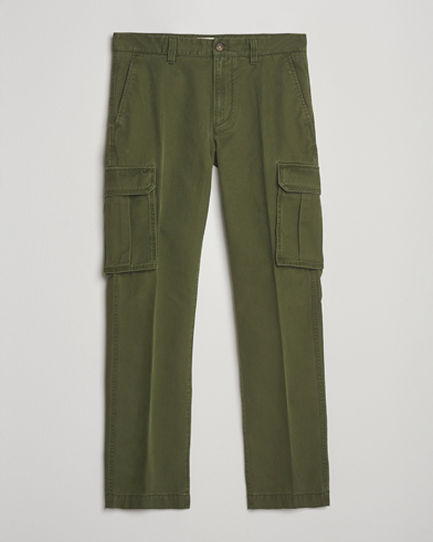 GANT Regular Fit Cotton Twill Cargo Pants Country Green – Grün
